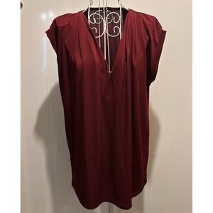 Ann Taylor Ladies M 42x25 Gold Clip Beautiful Color